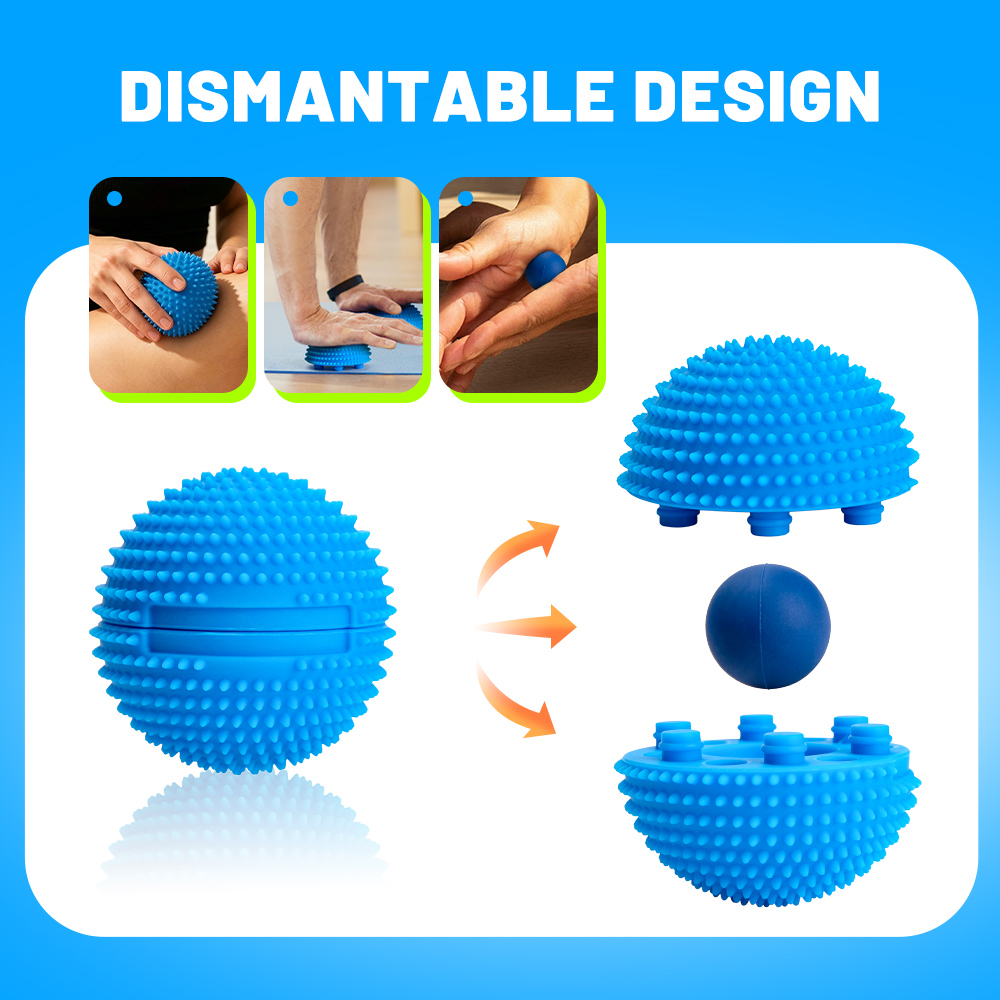 Reflexology Foot Roller - Neuro Ball Foot Roller Textured Massage