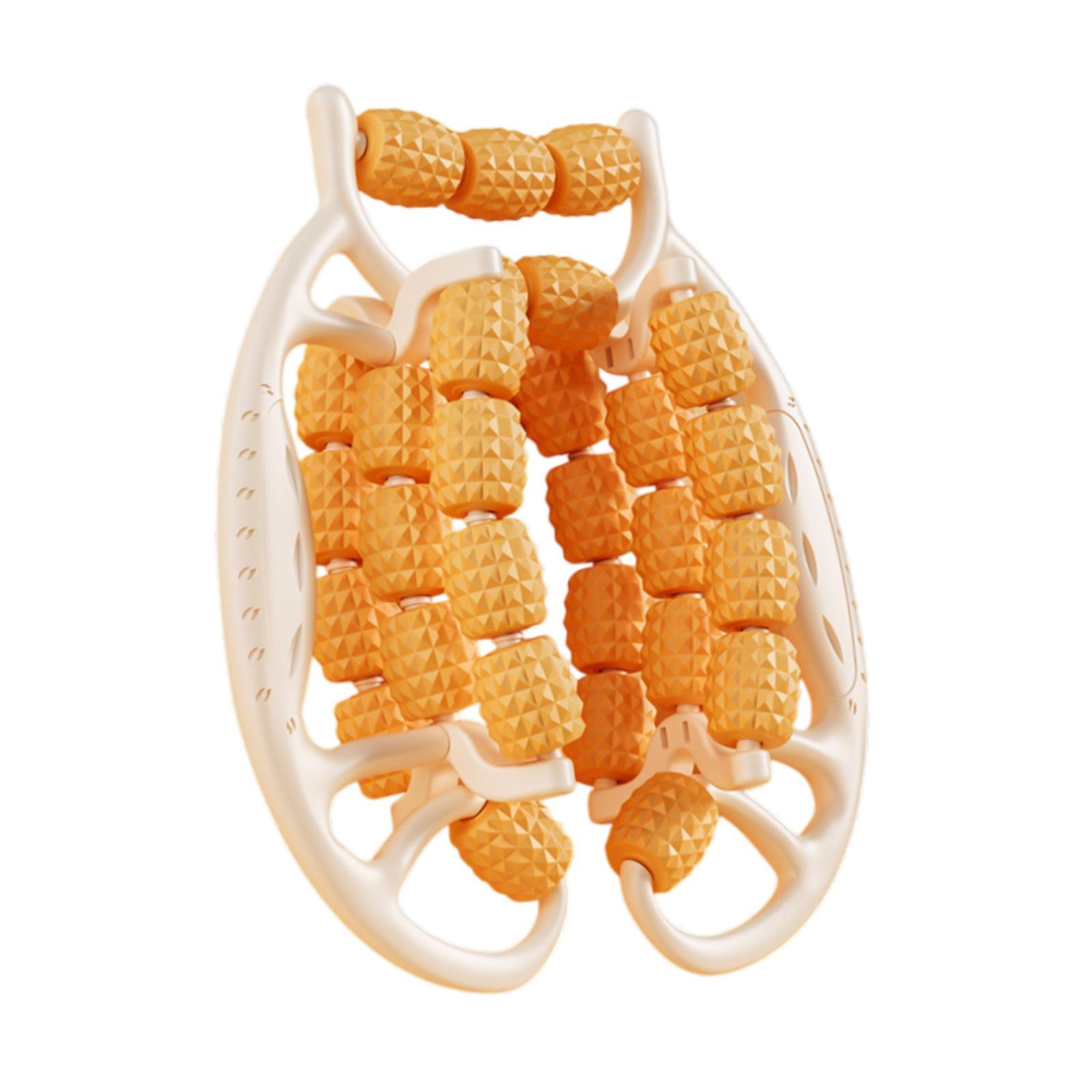 Reflexology Foot Roller - Massage Roller for Legs Leg Clamp