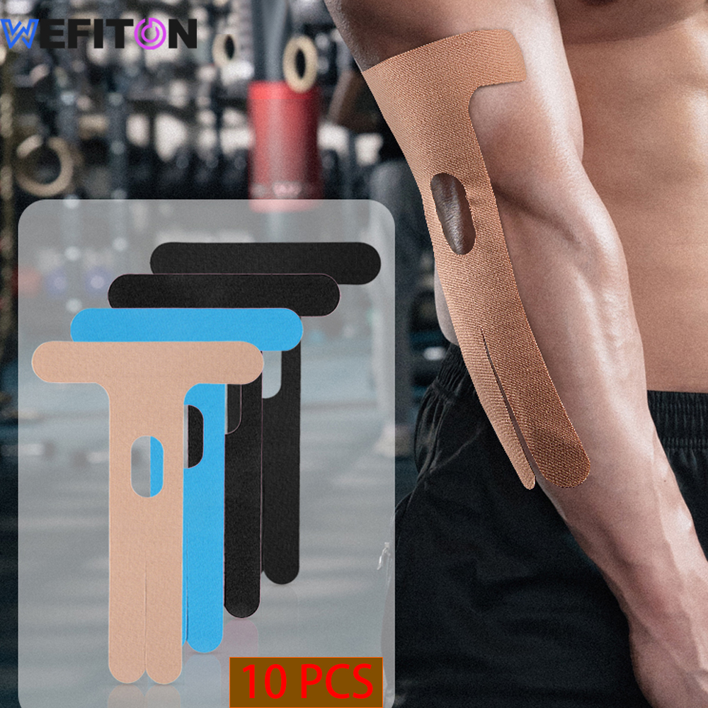 Sports Taping Precut - 10PCS Precut Elbow Support Tape,Kinesiology Tape