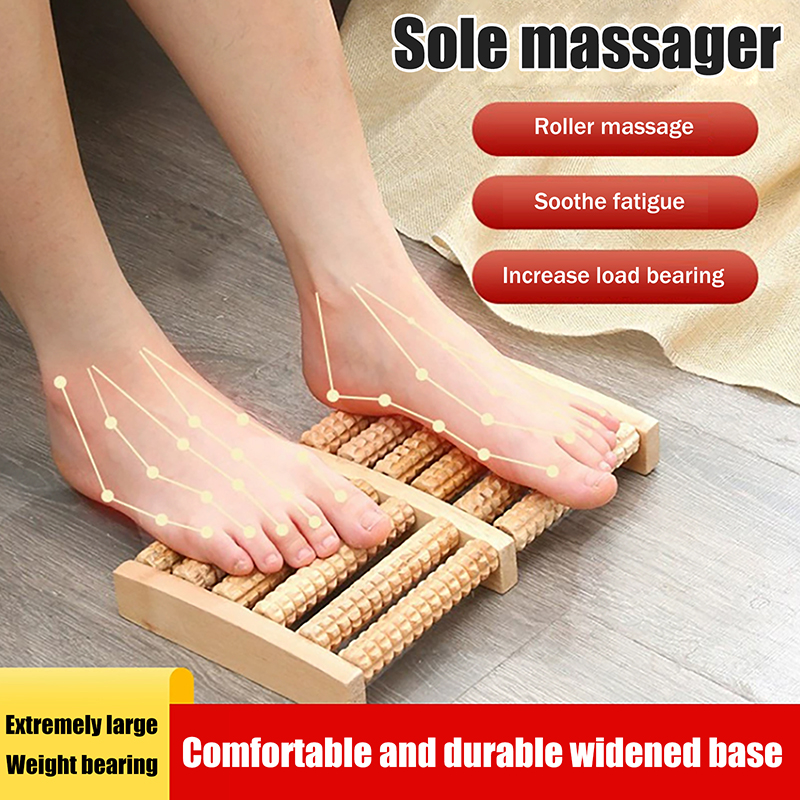 Reflexology Foot Roller - Multi-Point Foot Therapy Rubbing Massage Promote