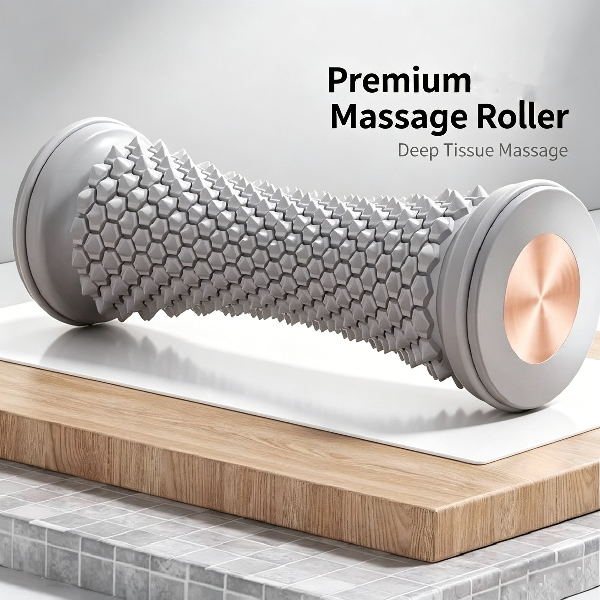Reflexology Foot Roller - Portable Plantar Fascia Massage Roller Anti