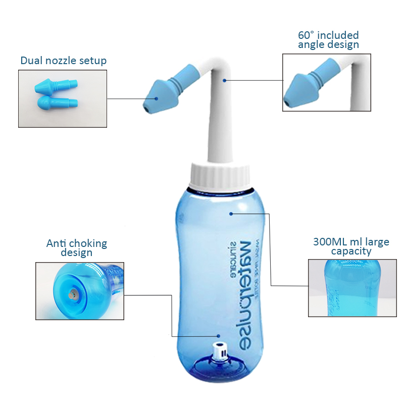 300ml Nasal Irrigator Waterpul - Neti Pot Nasal Rinse 리뷰 및 가격