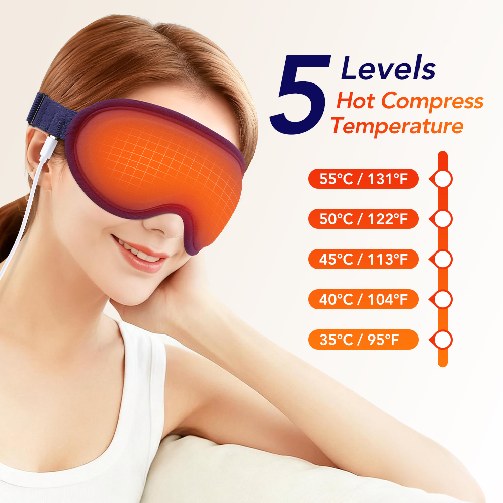 Electric Steam Eye Mask 3D Vib - Sleep Eye Mask 3D 리뷰 및 가격