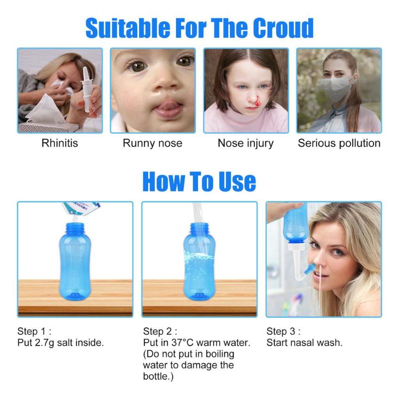 【WA】Nasal Irrigator Rinse Bott - Neti Pot Nasal Rinse 리뷰 및 가격