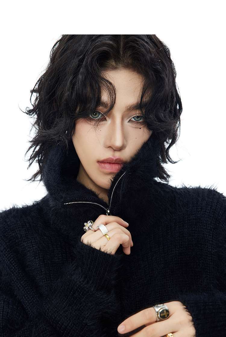 Fur Collar Pullovers Anime Rab - Health Wellness Training 리뷰 및 가격