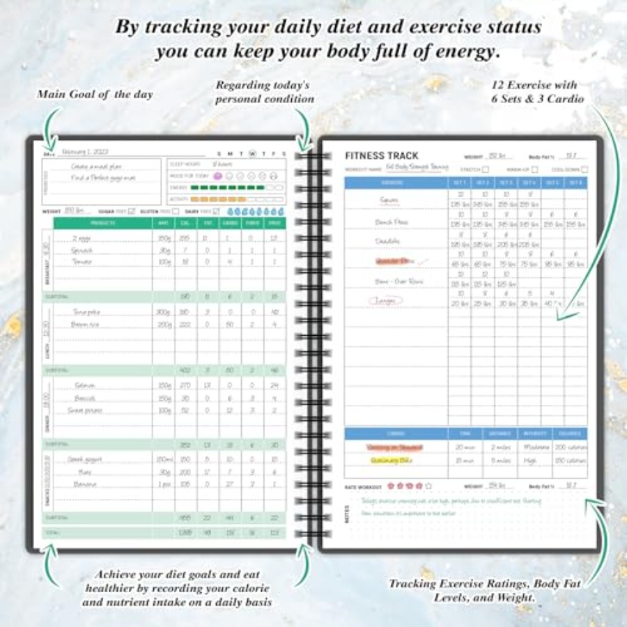 Wellness Planner and Fitness L - Health Wellness Training 리뷰 및 가격