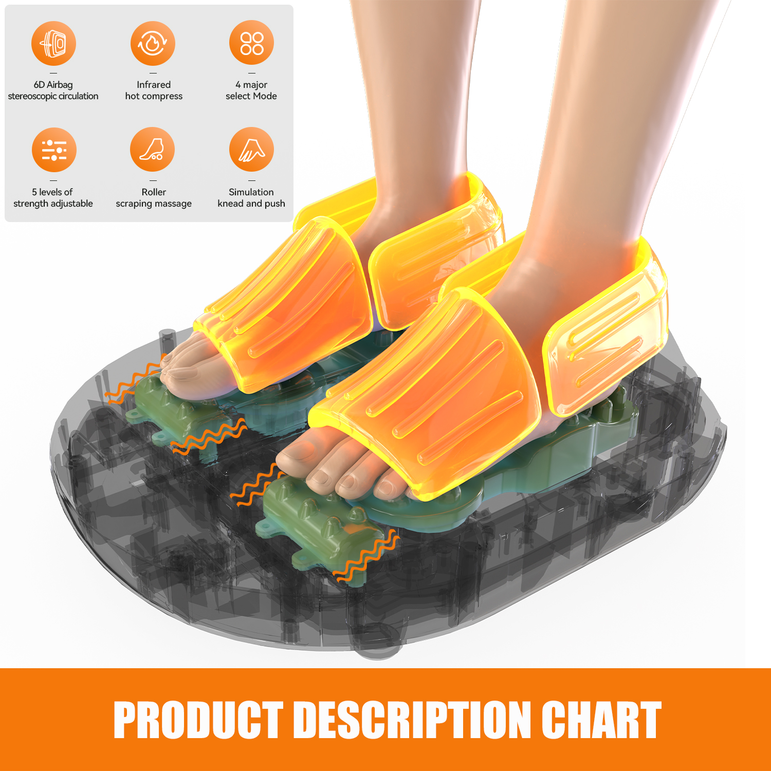 Foot Massager Roller Kneading  - Reflexology Foot Roller 리뷰 및 가격