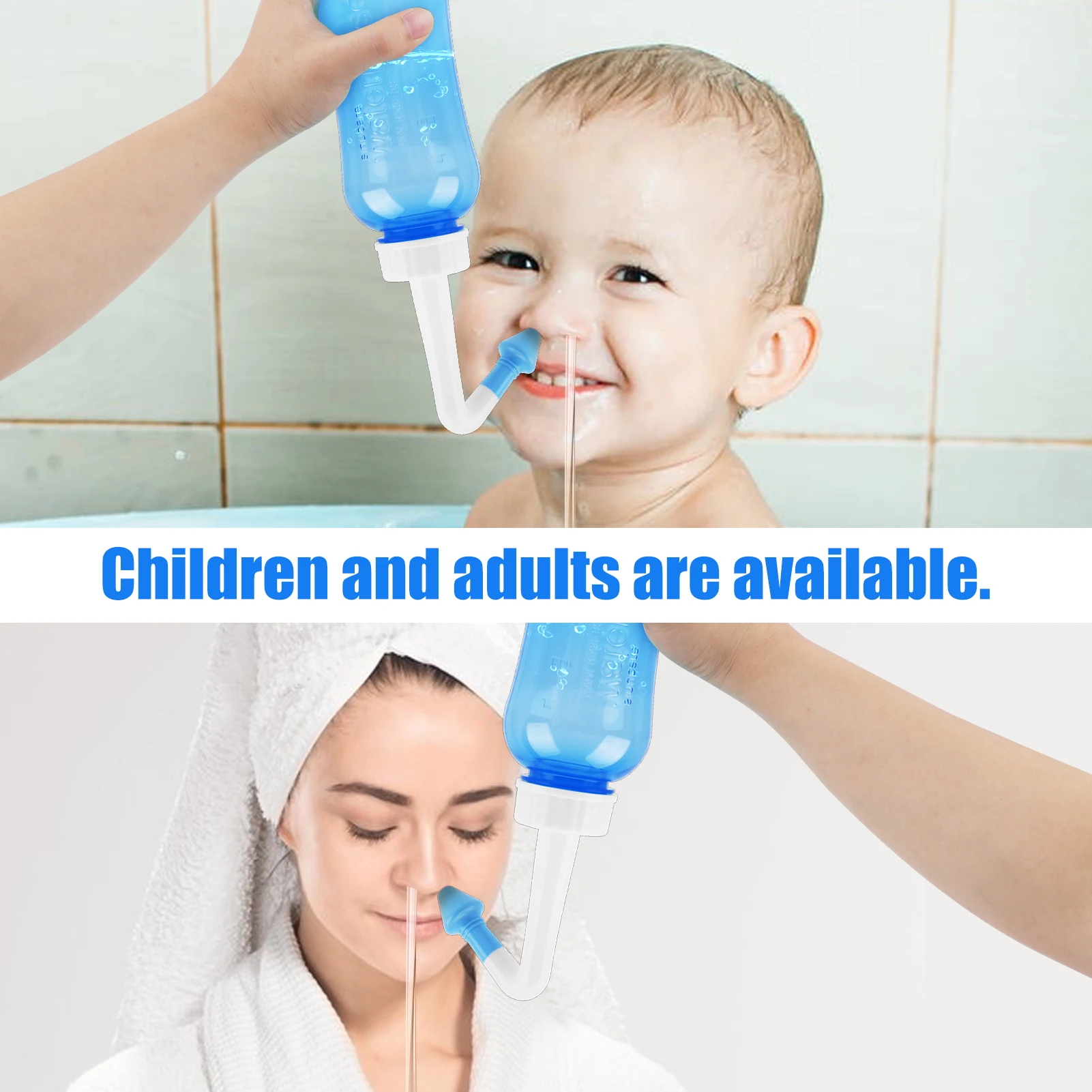 300/500ML Nose Wash Cleaner Na - Neti Pot Nasal Rinse 리뷰 및 가격