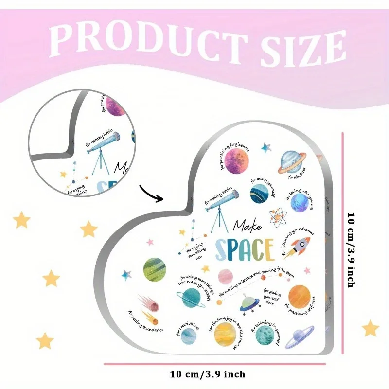 Acrylic Heart Mental Health De - Health Wellness Gifts 리뷰 및 가격