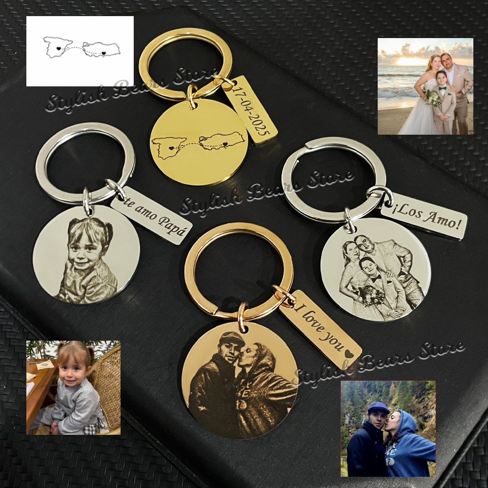 Laser Engraved Custom Photo Ke - Health Wellness Gifts 리뷰 및 가격