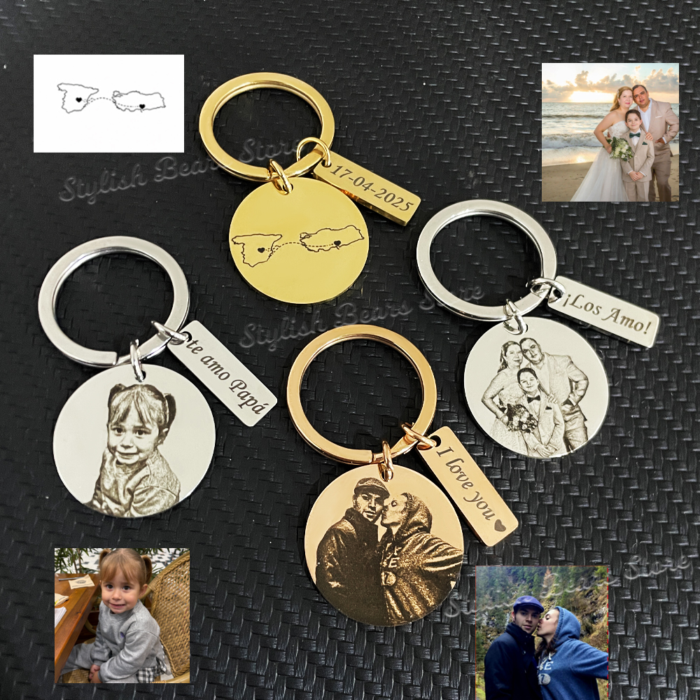 Laser Engraved Custom Photo Ke - Health Wellness Gifts 리뷰 및 가격
