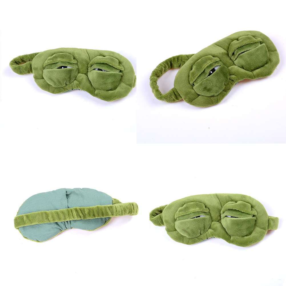 3D Sad Frog Sleep Mask Natural - Sleep Eye Mask 3D 리뷰 및 가격