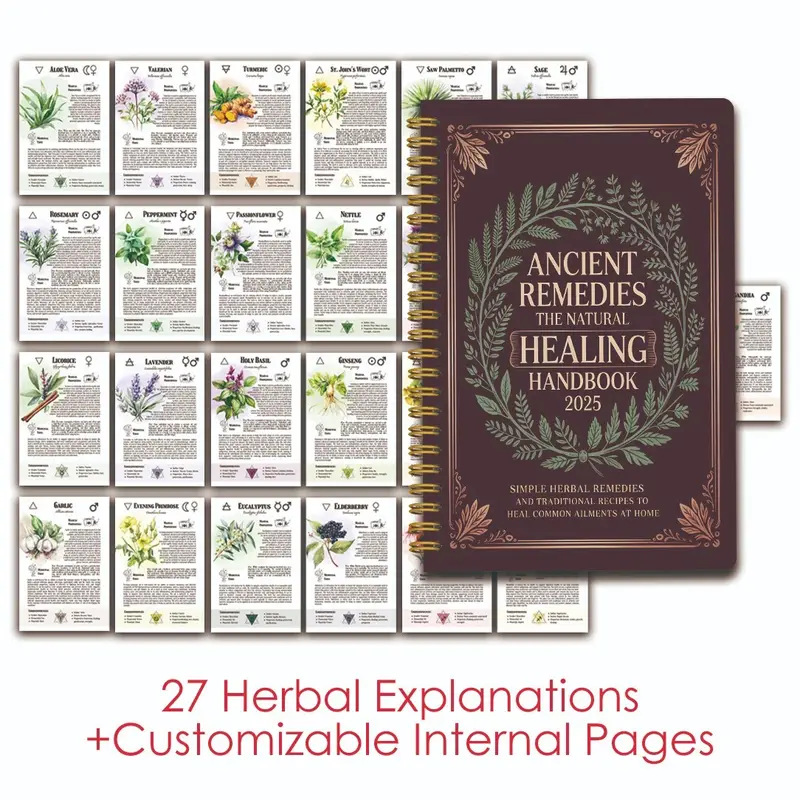 Natural Remedies Handbook with - Health & Wellness Rehab 리뷰 및 가격