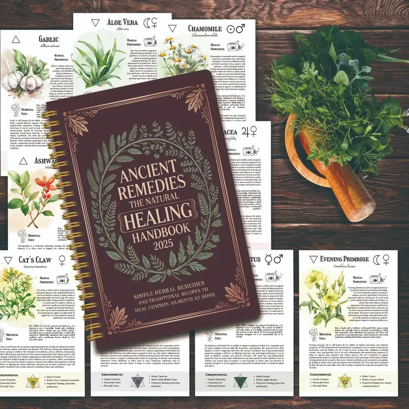 Natural Remedies Handbook with - Health & Wellness Rehab 리뷰 및 가격
