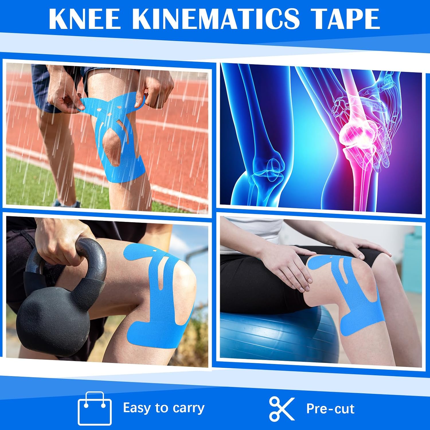 10PCS Precut Kinesiology Tape  - Sports Taping Precut 리뷰 및 가격