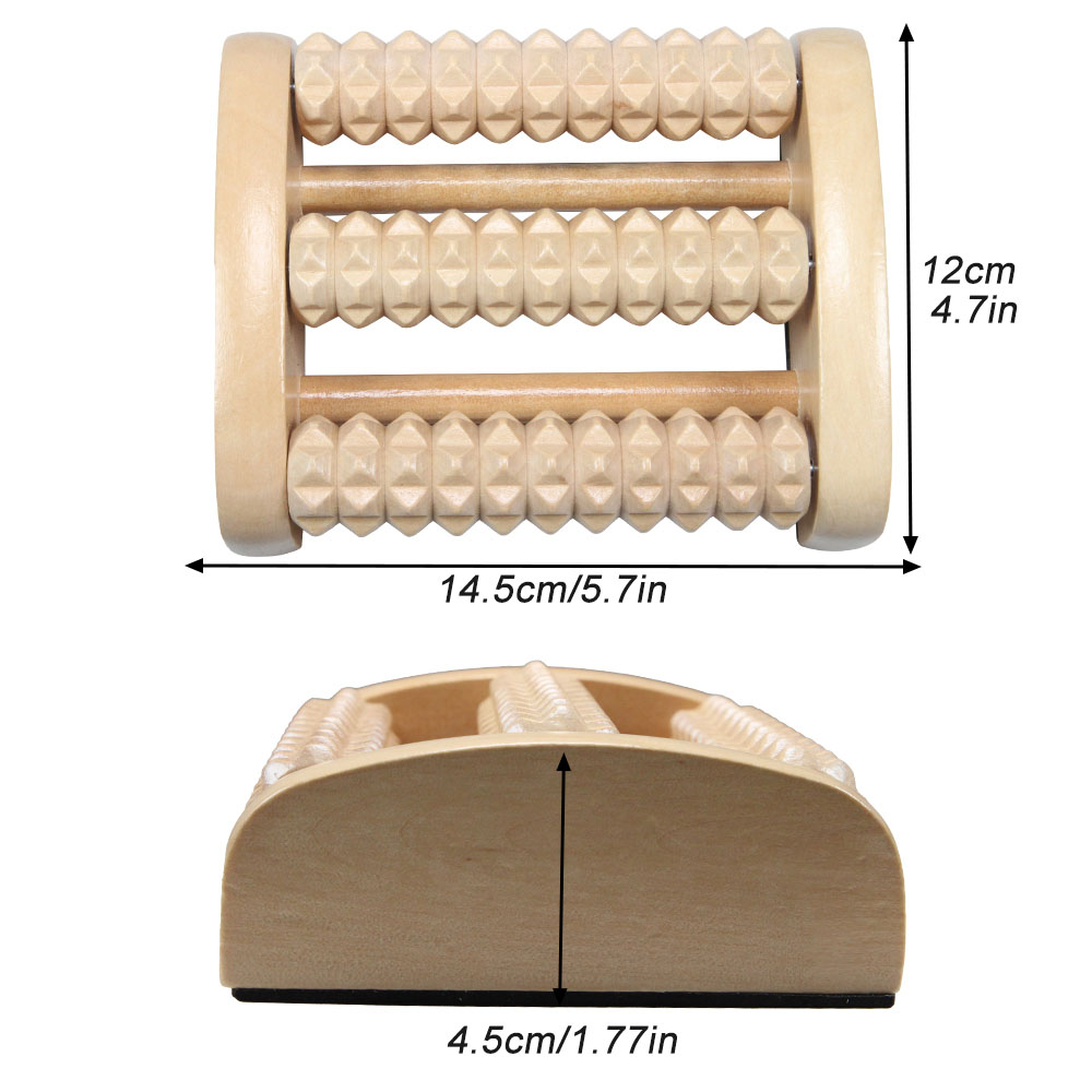 Foot Massage Roller Wood Thera - Reflexology Foot Roller 리뷰 및 가격