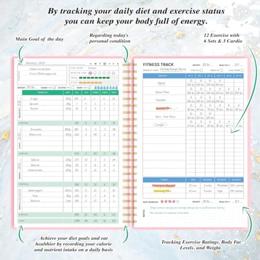 Wellness Planner and Fitness L - Health Wellness Training 리뷰 및 가격