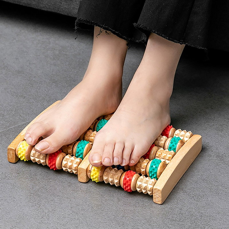 Multi-Point Foot Therapy Rubbi - Reflexology Foot Roller 리뷰 및 가격