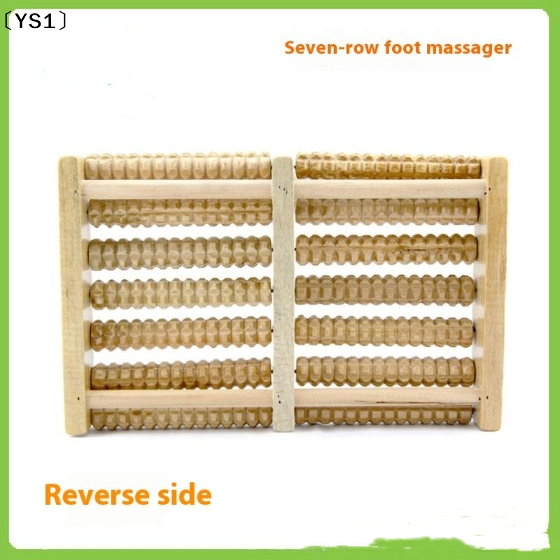 〔YS1〕 Wooden Foot Massager Rol - Reflexology Foot Roller 리뷰 및 가격