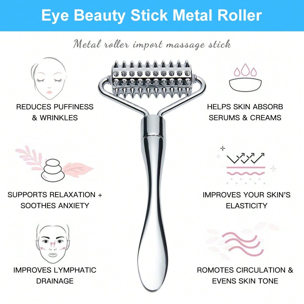 Stainless Steel Facial Massage - Reflexology Foot Roller 리뷰 및 가격
