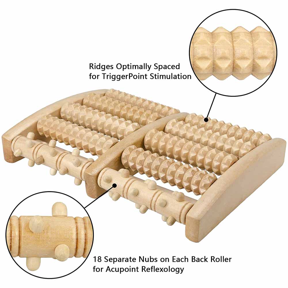 Foot Massager for Plantar Fasc - Reflexology Foot Roller 리뷰 및 가격