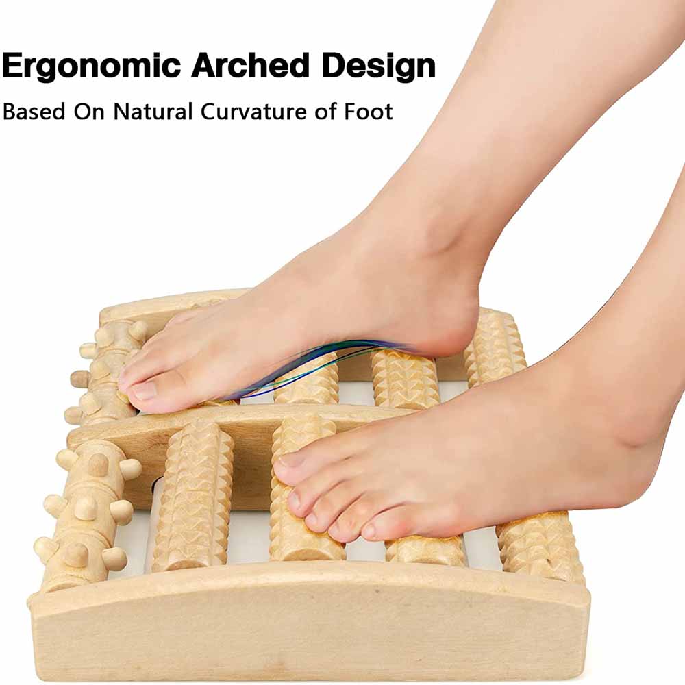 Foot Massager for Plantar Fasc - Reflexology Foot Roller 리뷰 및 가격