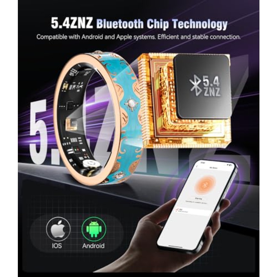 7 Gen Diamond Smart Ring for W - Health Wellness Industries 리뷰 및 가격