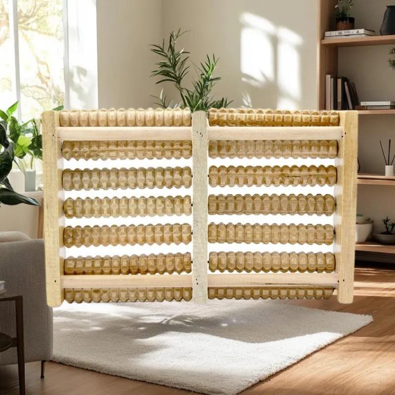 1PC Wooden Foot Massage Roller - Reflexology Foot Roller 리뷰 및 가격