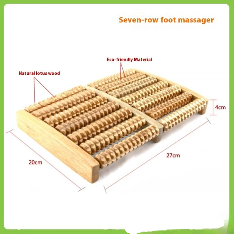 1PC Wooden Foot Massage Roller - Reflexology Foot Roller 리뷰 및 가격