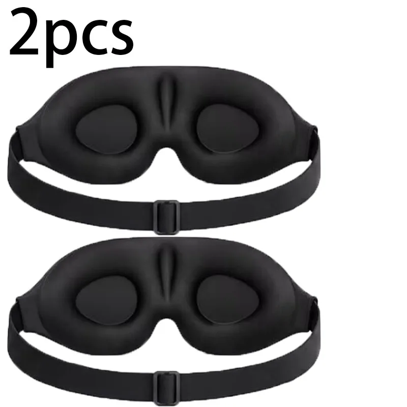 1/2pcs 3D Contoured Sleep Mask - Sleep Eye Mask 3D 리뷰 및 가격
