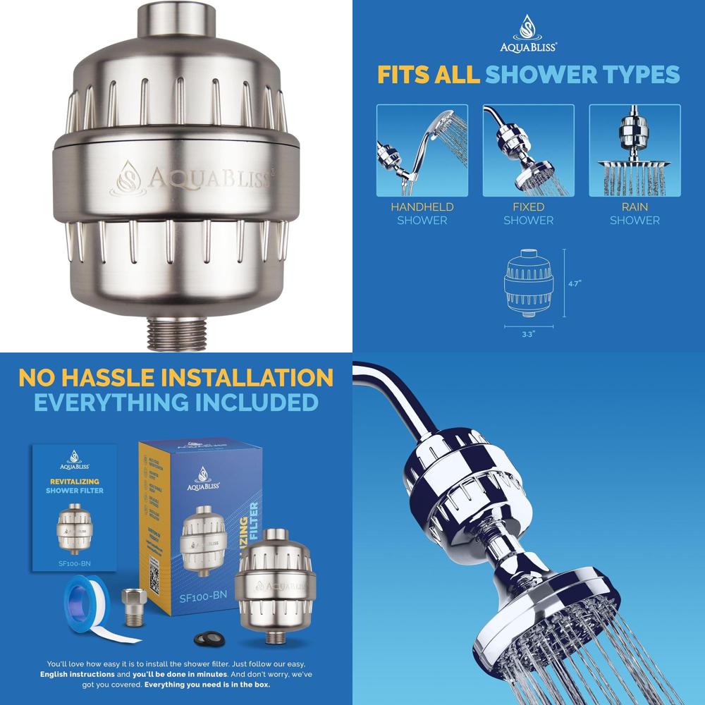 High Output AquaBliss Shower F - Health & Wellness Rehab 리뷰 및 가격