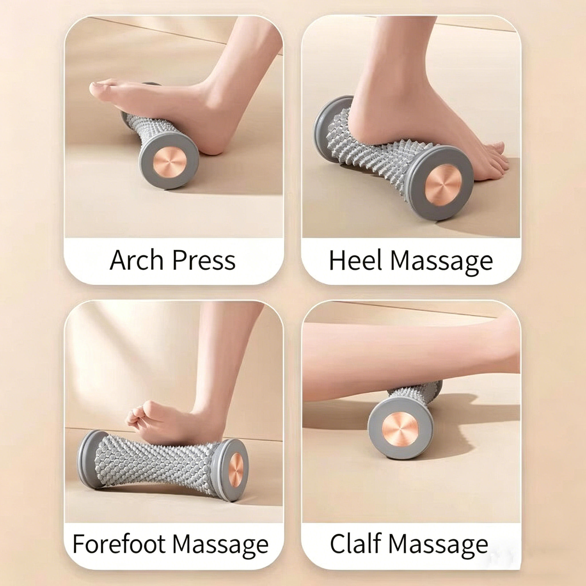 Portable Plantar Fascia Massag - Reflexology Foot Roller 리뷰 및 가격