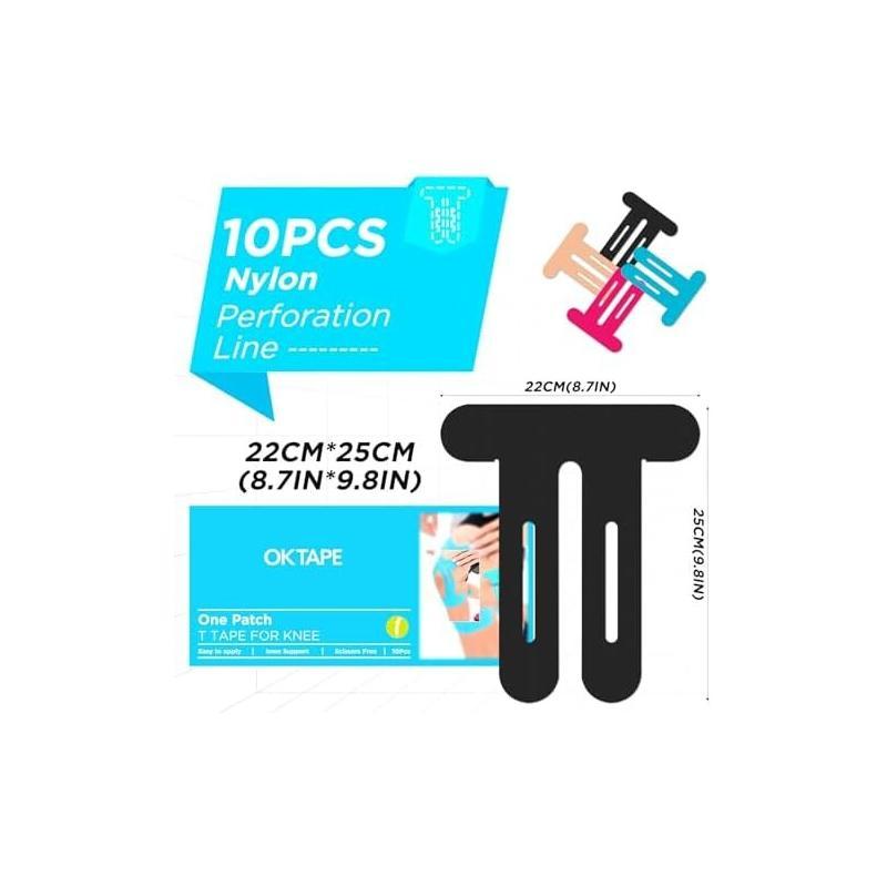 10Pcs Pre-Cut Knee Kinesiology - Sports Taping Precut 리뷰 및 가격